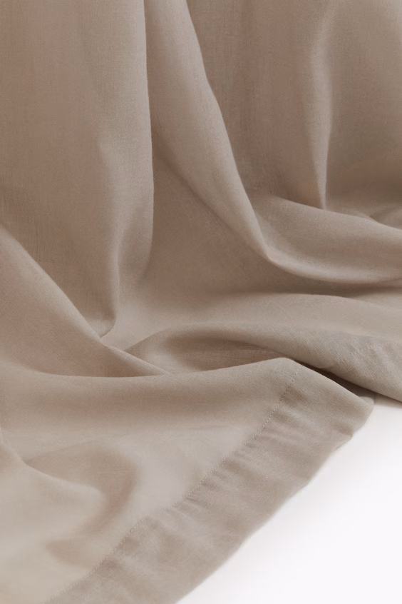 Pack de 1 длинная и высокая занавеска