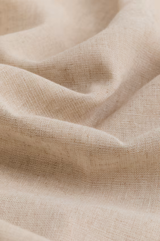 Pack de 1 длинная занавеска из смеси льна