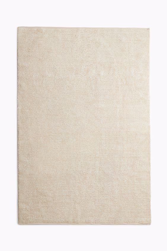 Большой коврик с текстурой из шерсти