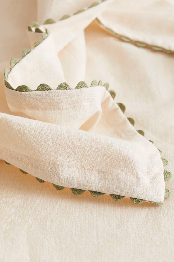 Сервировочный путь со волновым краем