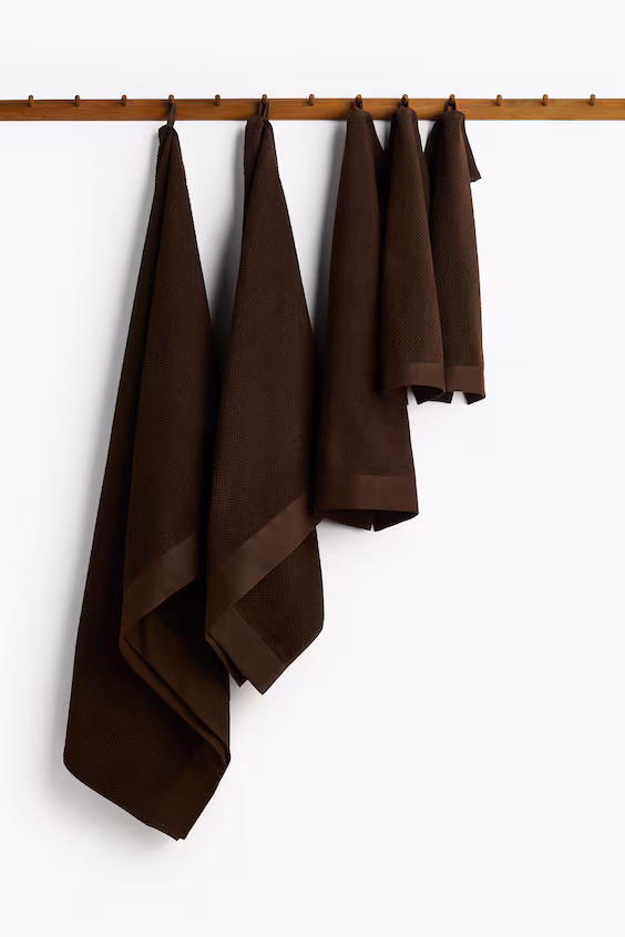 Набор из 2 гостевых полотенец из турецкого хлопка