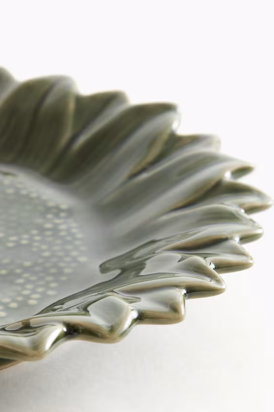 Средний тарелка в форме подсолнуха