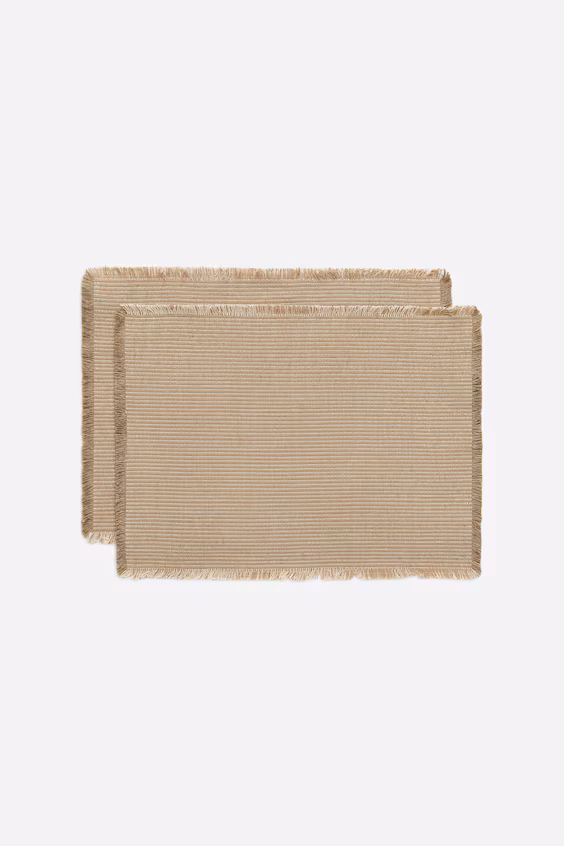 Набор из 2 скатертей из льна