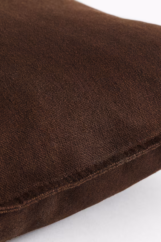 Подушка-чехол из смеси льна