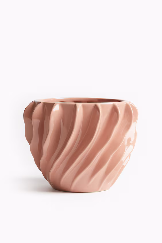 Керамическая ваза из греса