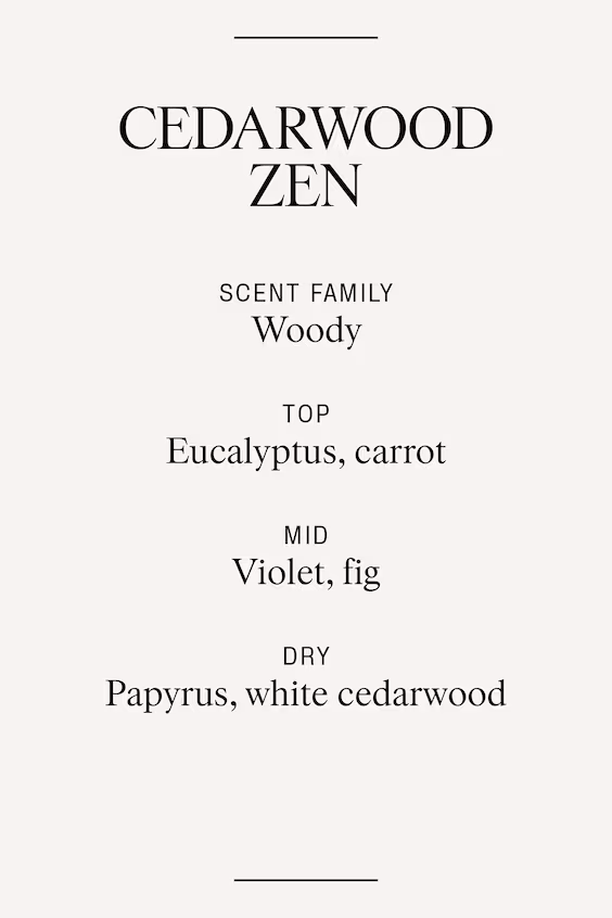 Душистая свеча в стеклянном контейнере