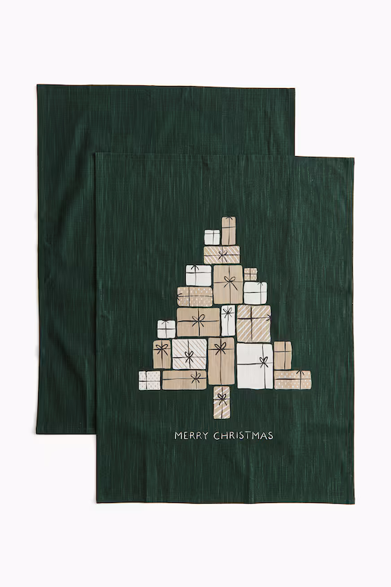 Набор из 2 кухонных полотенец