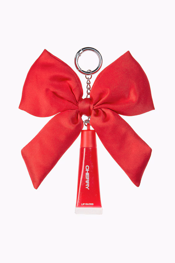 Брелок для ключей с блеском для губ