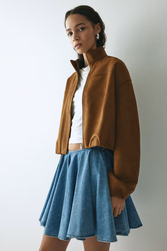 Юбка карандаш из джинсы