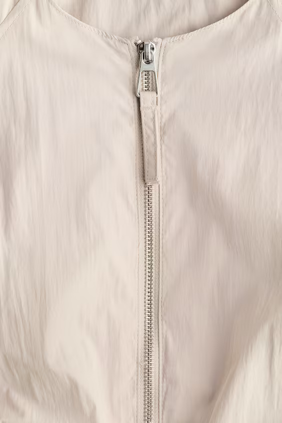 Куртка с расклешенным низом h&m