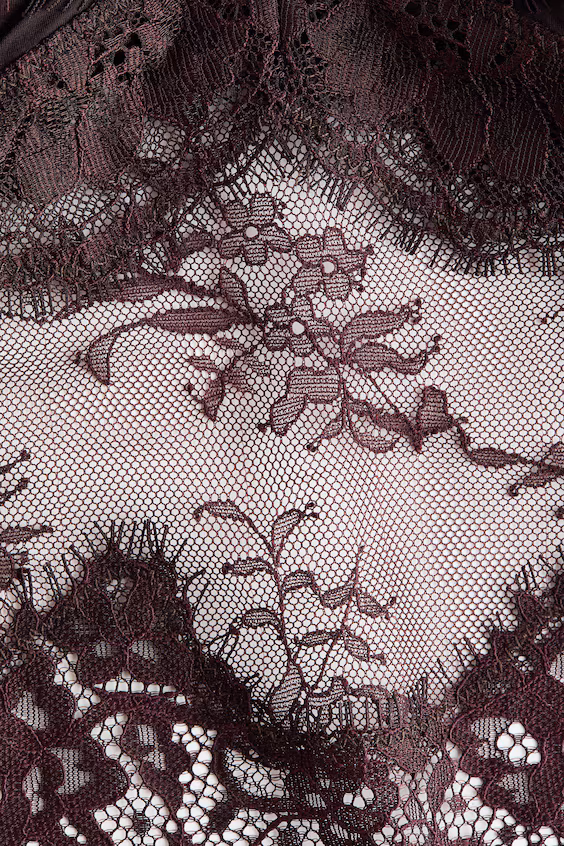 Бра лет из микрофибры и кружева h&m