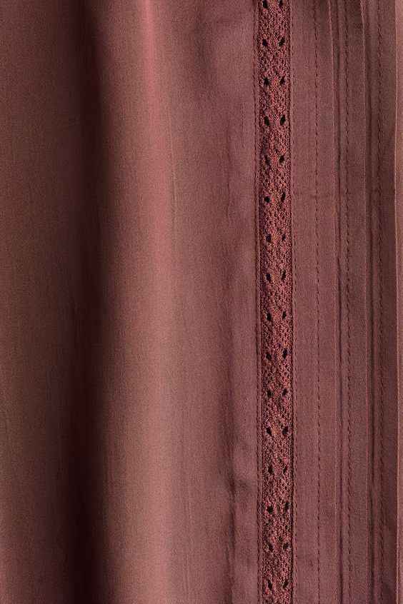 Брюки из вискозы с атласным блеском h&m