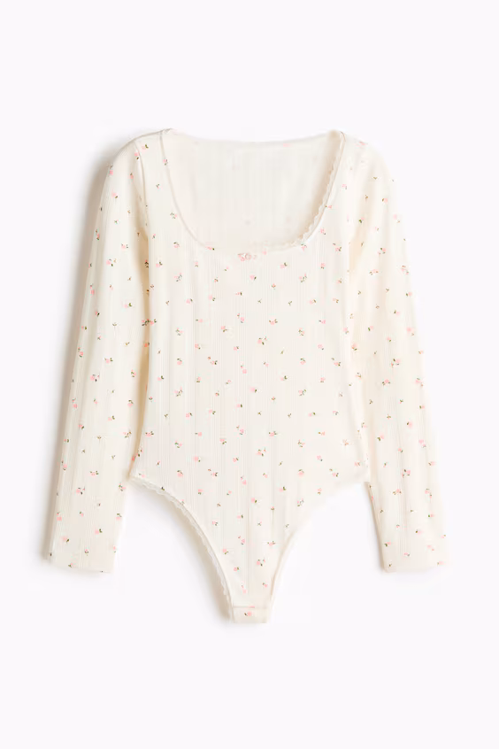 Боди thong из пуанты