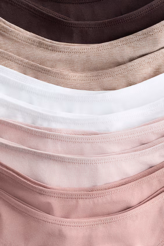 Набор из 10 трусов thong из хлопка