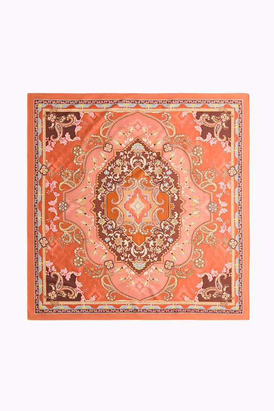 Печатный шарф