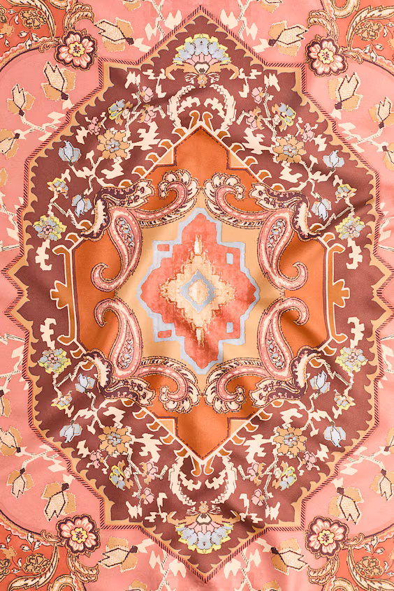 Печатный шарф