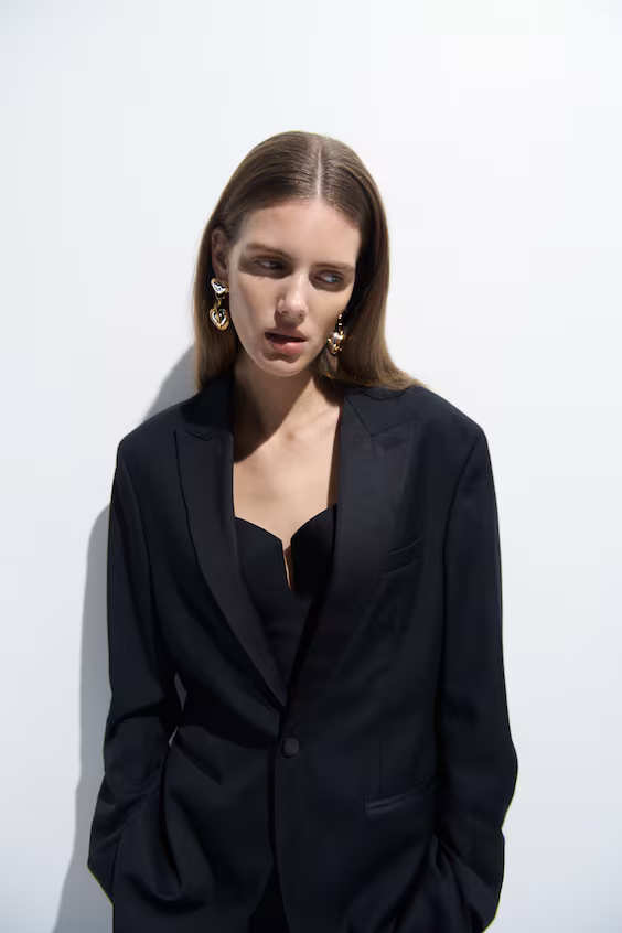 Серьги с двумя оттенками