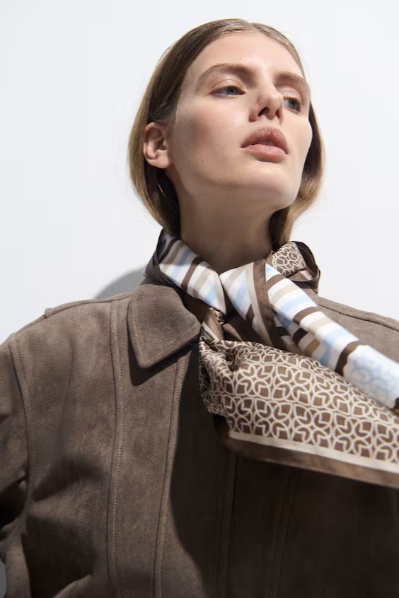 Печатный шарф