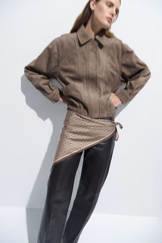 Печатный шарф