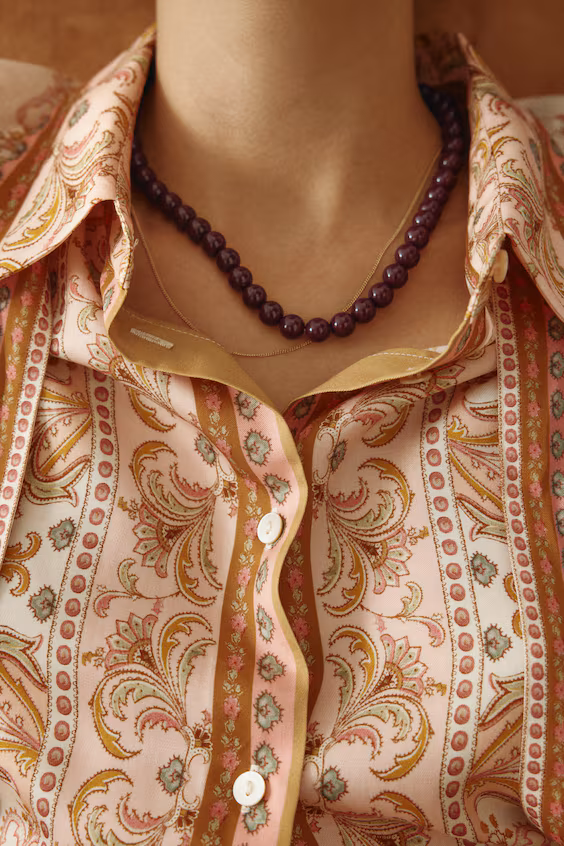 Бусы из бусин