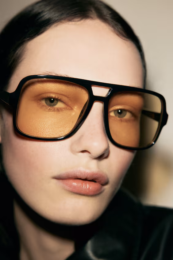 Солнечные очки в стиле пилот