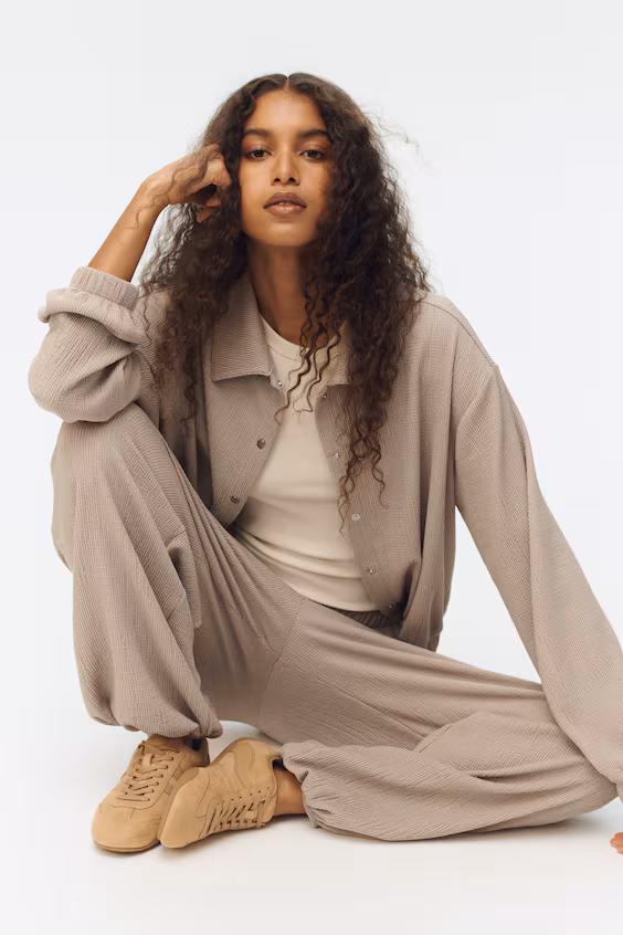 Жакет из текстурированного джерси