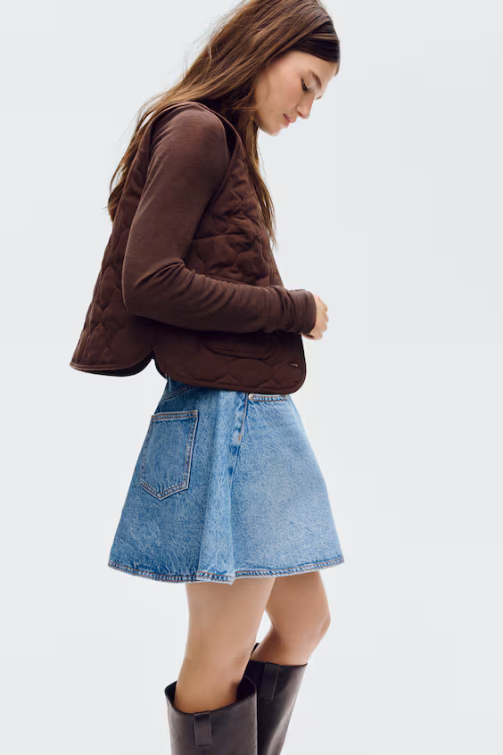 Стеганный жилет