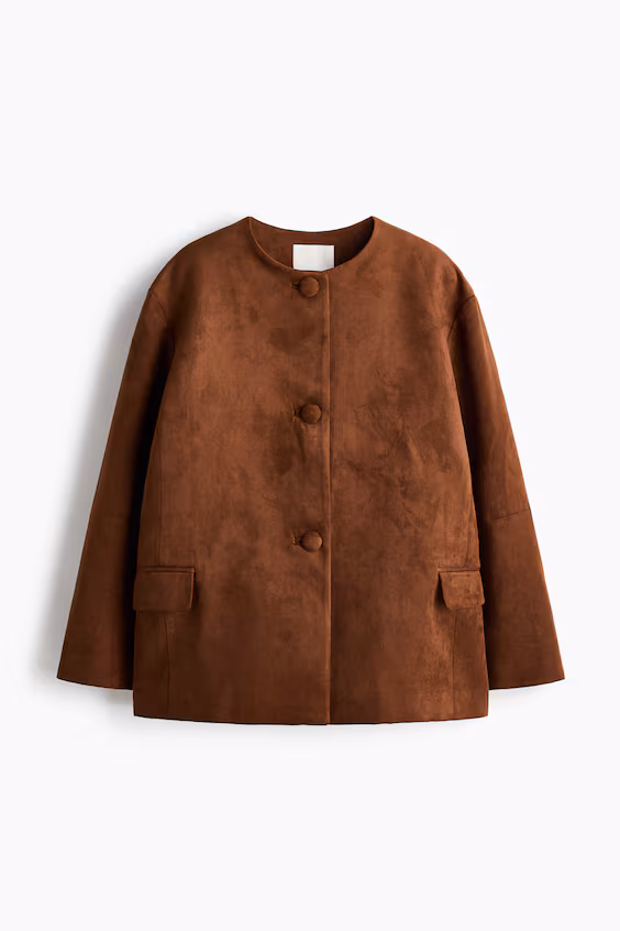 Плащ без воротника