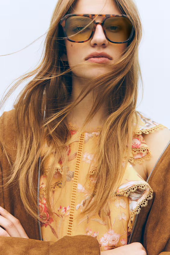 Платье из смесового льна