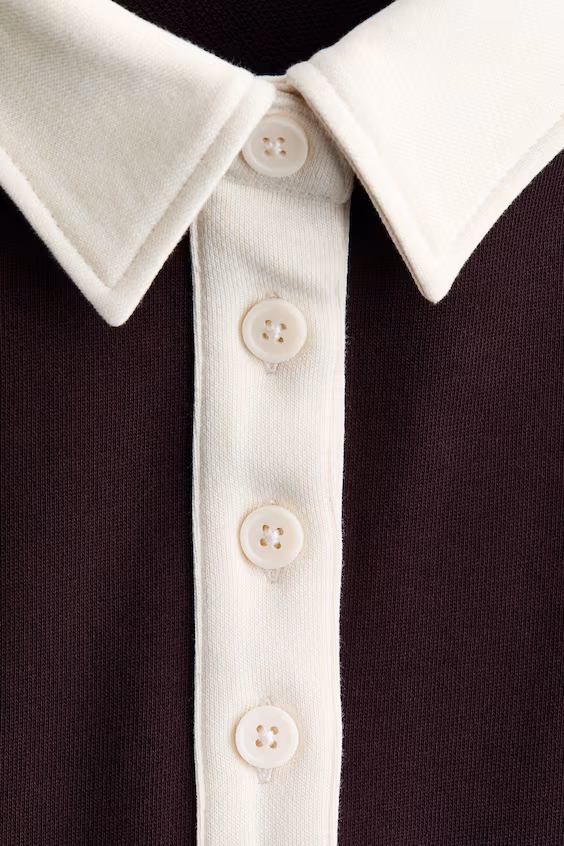 Оверсайз свитер в стиле регби