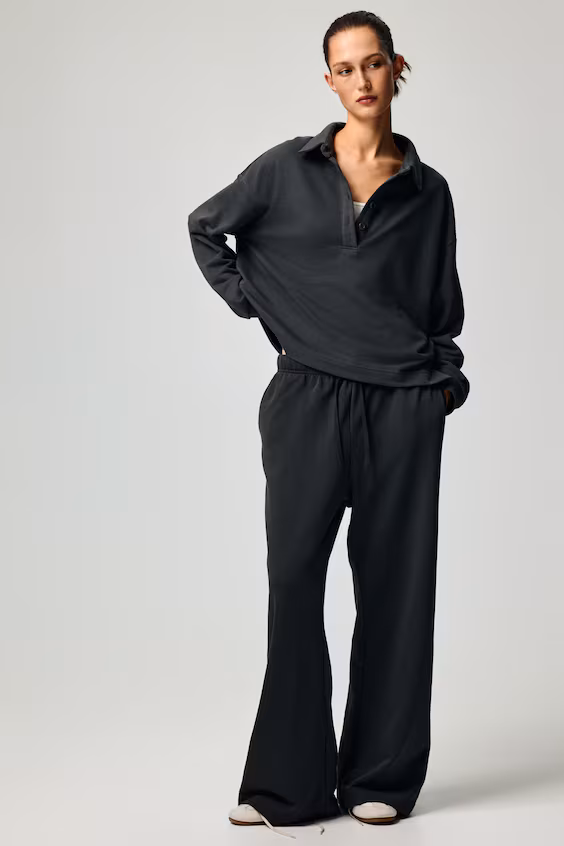 Свитшот с воротником