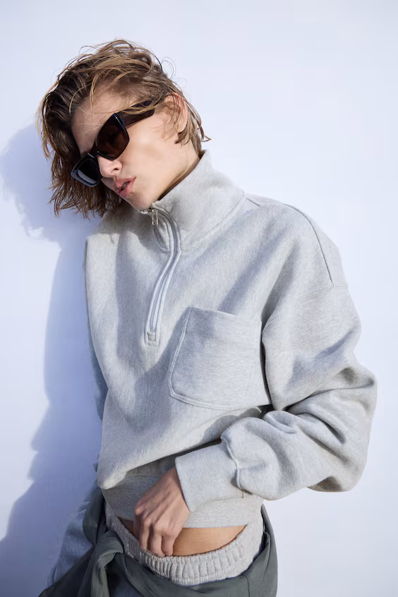 Свитшот на молнии