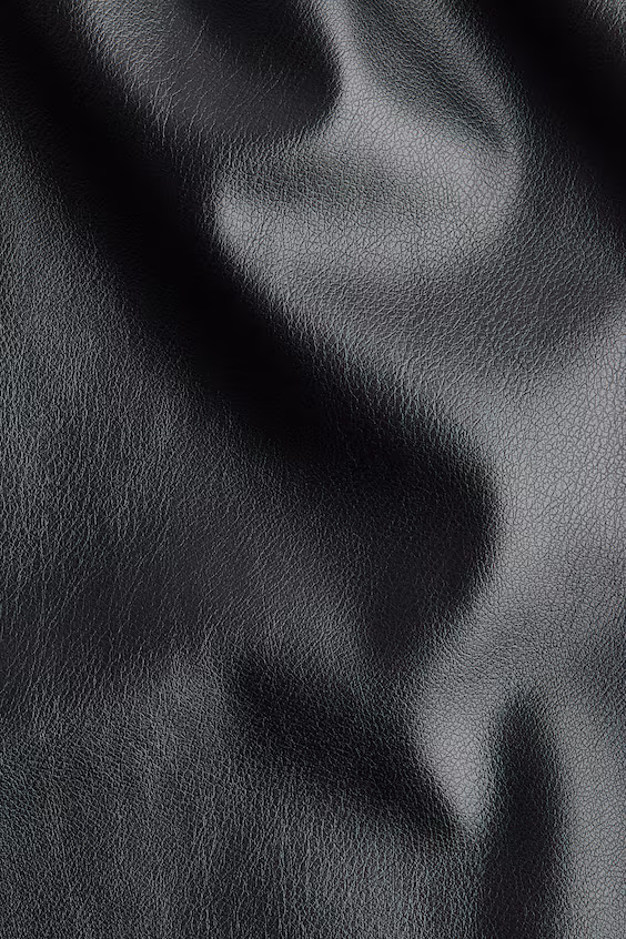 Топ без рукавов из покрытой ткани h&m