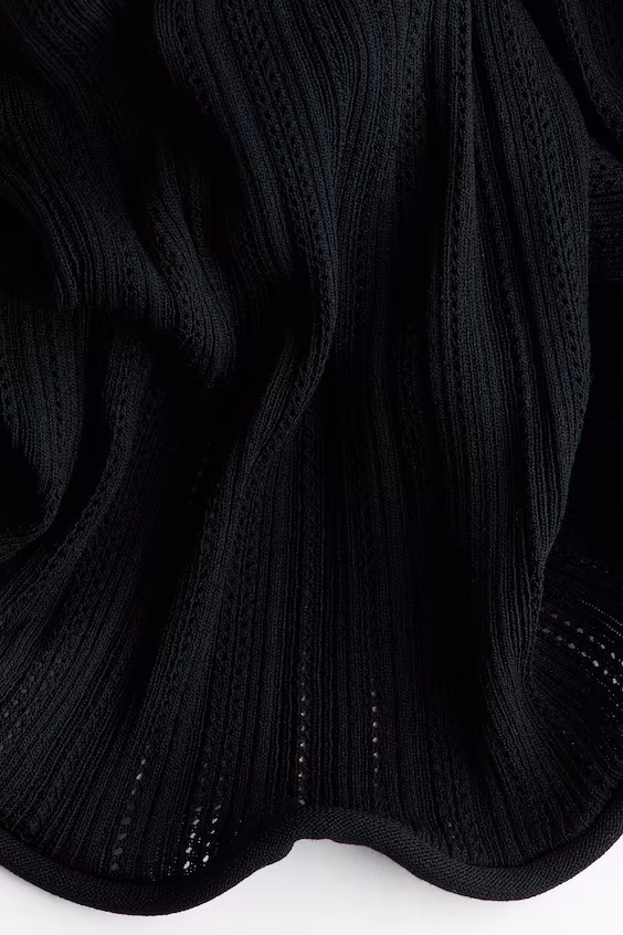 Свитер из рубчиковой ткани