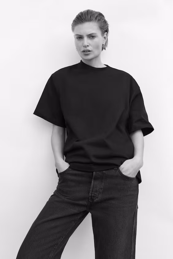 Футболка свободного кроя