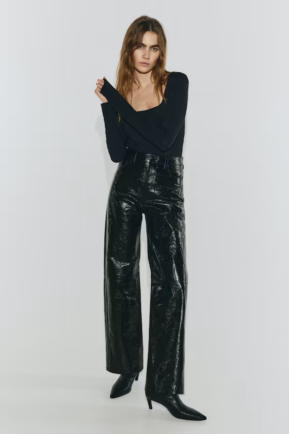 Боди с длинным рукавом и трусами-стринги