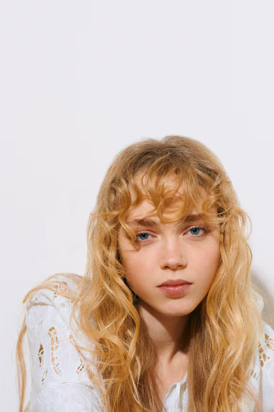 Топ из хлопка с английской вышивкой