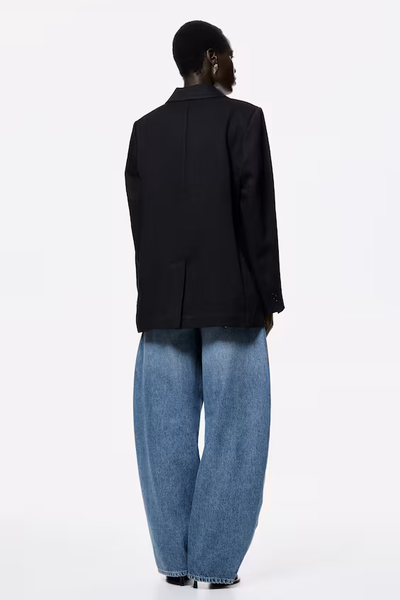 Пиджак с простой застежкой