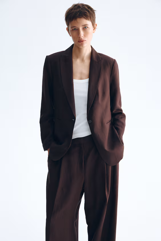 Льняной пиджак