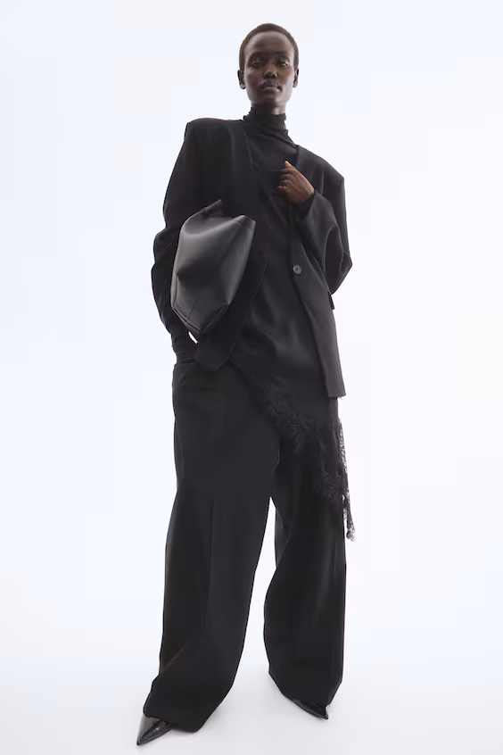 Пиджак без воротника из джерси