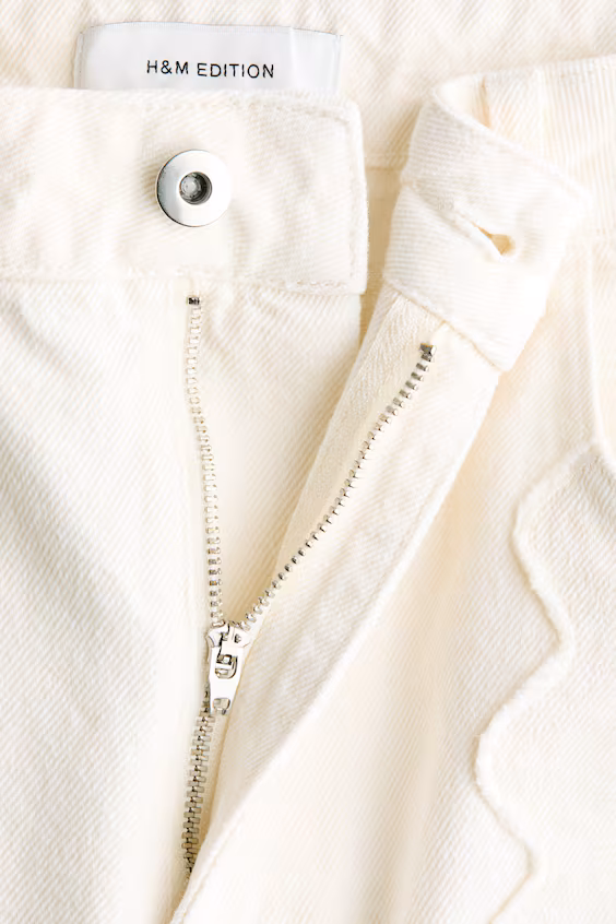 Джинсы расклешенные средняя посадка