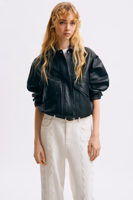 Джинсы расклешенные средняя посадка