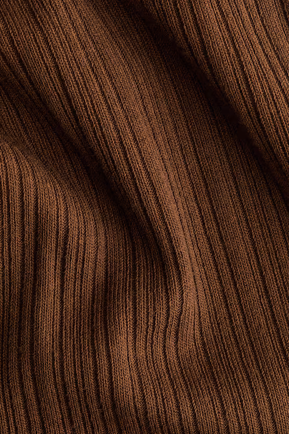 Брюки-клеш из рубчатой ткани