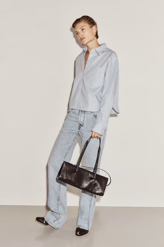 Джинсы с прямыми штанинами