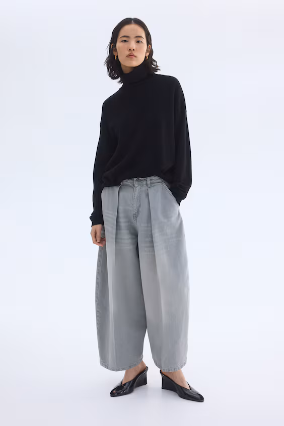 Джинсы barrel leg с обычной посадкой