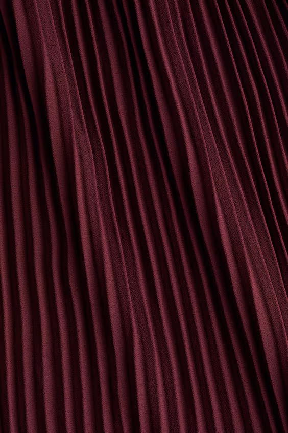 Плиссированная юбка из шифона