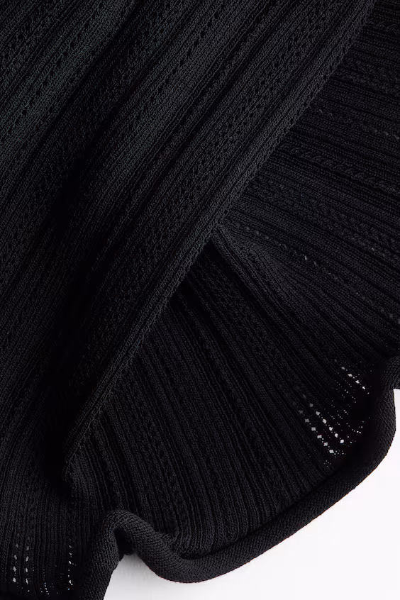 Юбка из рубчиковой ткани