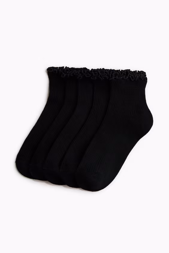 Набор носков до щиколотки, 5 пар