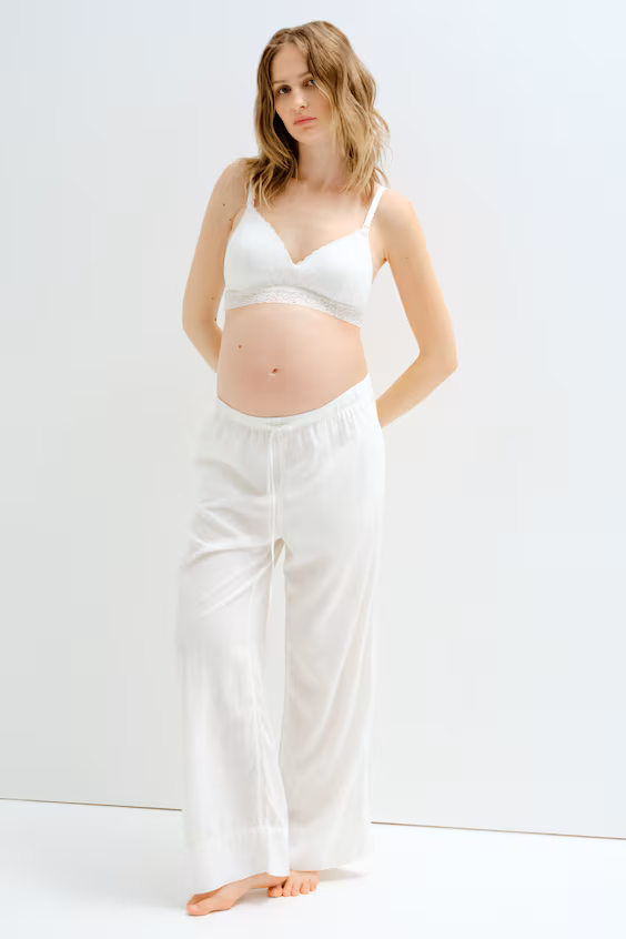 2-пак бесшовных бюстгальтеров для кормления mama с поролоном