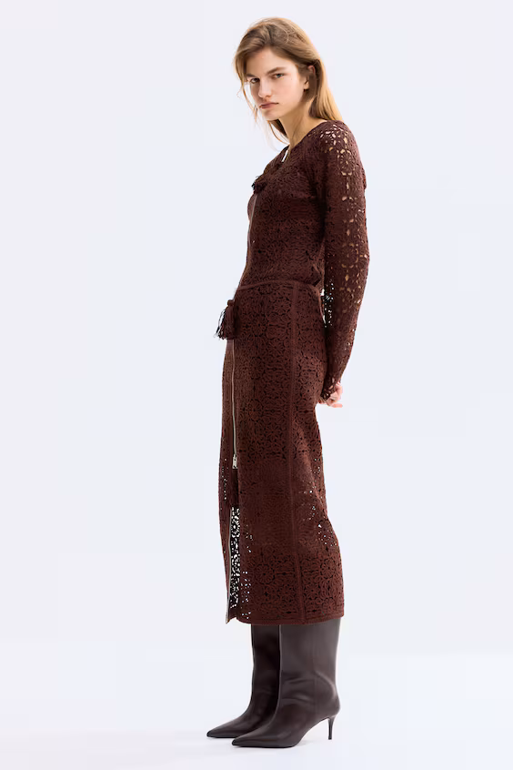 Юбка в стиле крючком